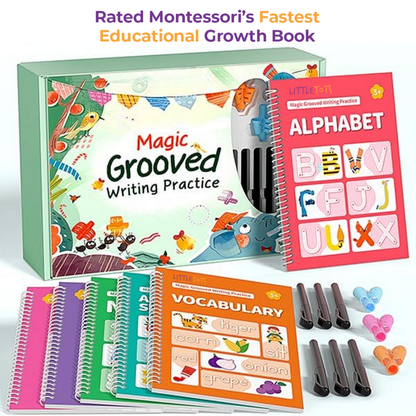 Cerava™ Magic Grooved Writing Practice Set