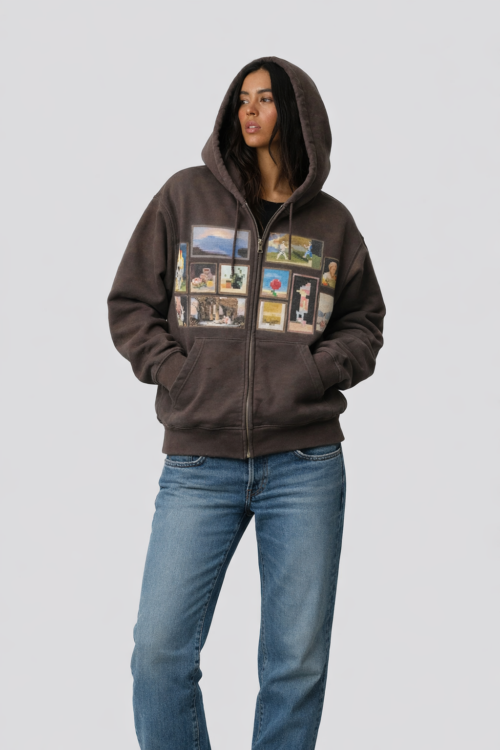 MC Painting Zip-Up